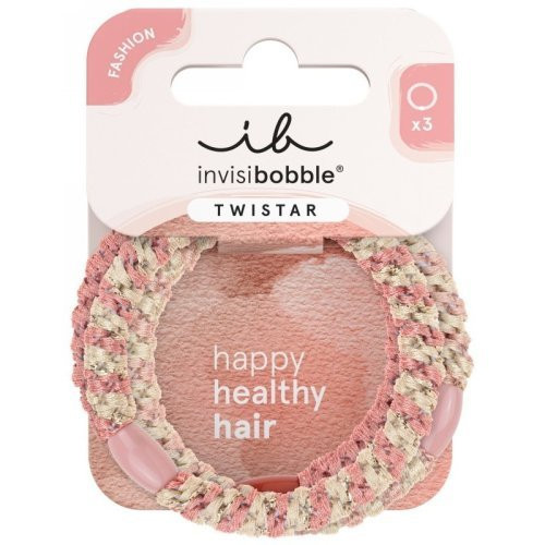 Invisibobble Twistar Braids Juuksekummid Blush