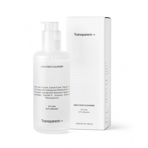 Transparent Lab Urea Face Cleanser 5% uureat sisaldav näopuhastusvahend 200ml