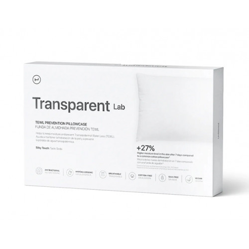 Transparent Lab Tewl Prevention Pillowcase Padjapüür White