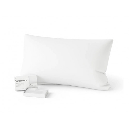 Transparent Lab Tewl Prevention Pillowcase Padjapüür White