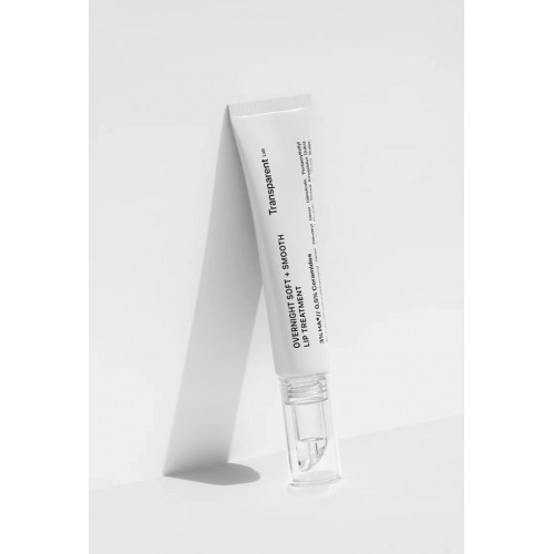 Transparent Lab Overnight Soft + Smooth Lip Treatment Öine mask kuivadele huultele 15ml