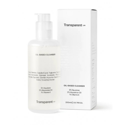 Transparent Lab Oil-Based Cleanser Õlipõhine näopesu 200ml