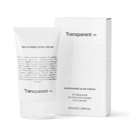 Transparent Lab Niacinamide Glow Cream Niatsiinamiidiga kreem 50ml