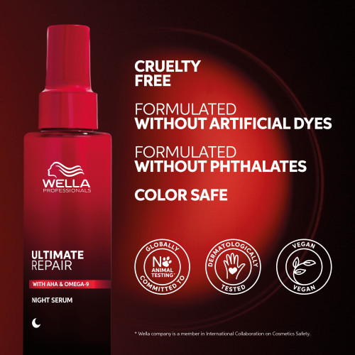 Wella Professionals Ultimate Repair Night Hair Serum Öine juuste seerum 30ml