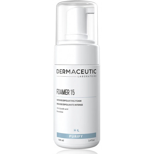 Dermaceutic Foamer 15 Intense Exfoliating Foam Puhastusvahend 15% glükoolhappega 100ml