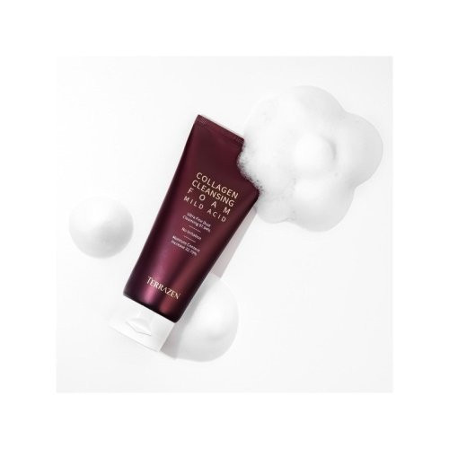 Terrazen Collagen Cleansing Foam Mild Acid Kollageeni sisaldav näopuhastusvahend 140ml