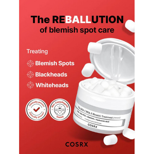 COSRX The AHA 2 BHA 2 Blemish Treatment Serum Seerum probleemsele nahale 50g