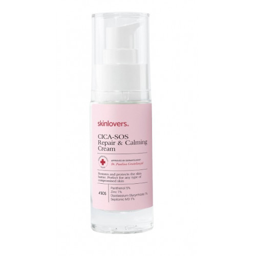 Skinlovers Cica Sos Repair & Calming Cream Taastav, rahustav näokreem 30ml