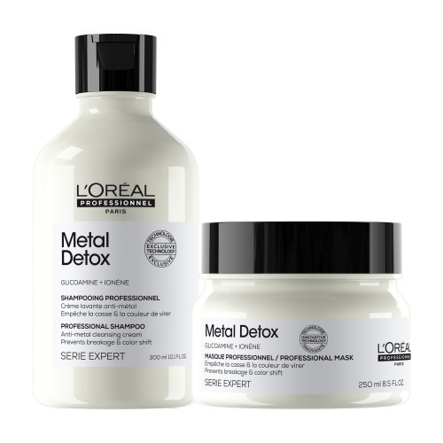 L'Oréal Professionnel Glacial Utopia Metal Detox DUO Komplekt kõikidele juuksetüüpidele