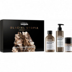 L'Oréal Professionnel Glacial Utopia Absolut Repair Molecular TRIO Juuste molekulaarse struktuuri parandamise komplekt