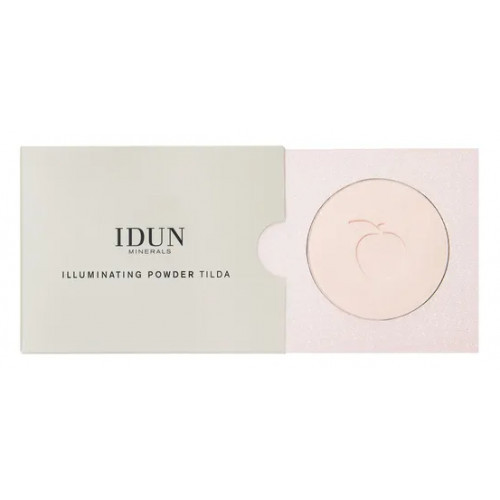 IDUN Illuminating Mineral Powder Tilda Kompaktpuuder sära saavutamiseks 3.5g