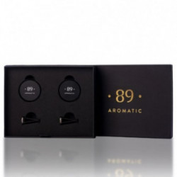 Aromatic 89 Car Air Freshener Vent Clips Auto õhuvärskendaja komplekt Black Grapes