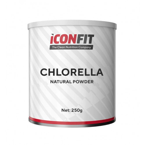 Iconfit Chlorella Powder Natural Klorella pulber 250g