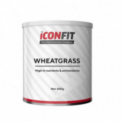 Iconfit Wheatgrass Powder Natural Nisuorase pulber 200g