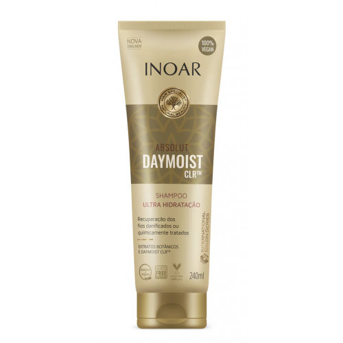 Inoar Daymoist Shampoo Šampoon keemiliselt kahjustatud juustele 250ml