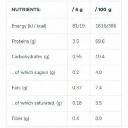 Iconfit Spirulina Powder Natural Spirulina pulber 250g