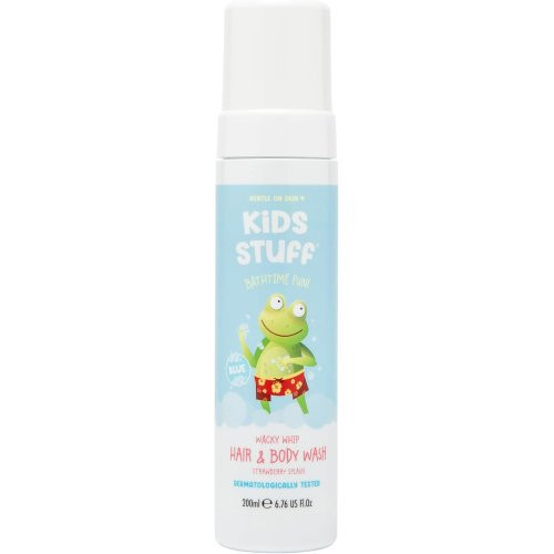 Kids Stuff Crazy Wacky Whip Hair and Body Wash Laste šampoon ja kehahooldusvahend ühes 200ml