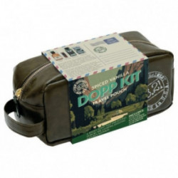 18.21 Man Made Spiced Vanilla Dopp Kit Travel Pouch Juuste- ja kehahoolduskomplekt meestele Kit