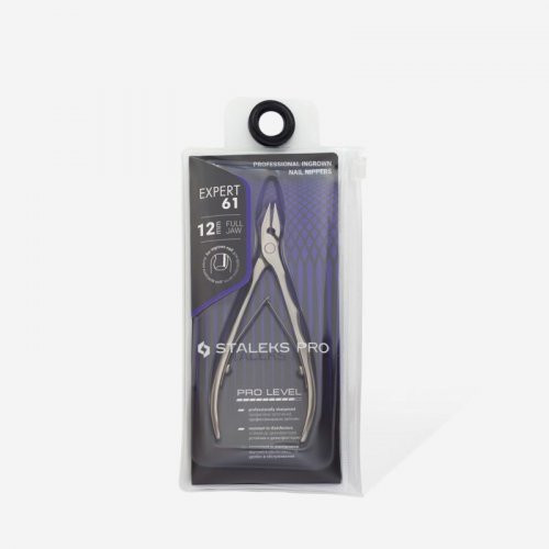 Staleks Expert 61 Ingrown Nail Nippers Pintsetid sissekasvanud küünte jaoks 12mm