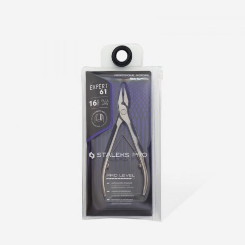 Staleks Expert 61 Ingrown Nail Nippers Pintsetid sissekasvanud küünte jaoks 12mm