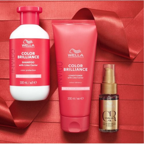 Wella Professionals Invigo Color Brilliance Fine to Medium Haircare Gift Set Kinkekomplekt juustele