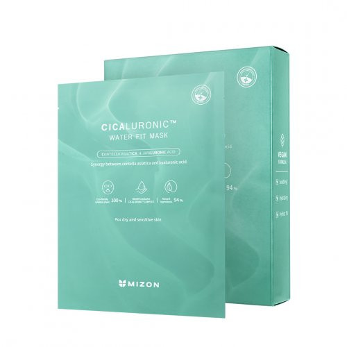 Mizon Cicaluronic Water Fit Mask Intensiivselt niisutav näomask 24g