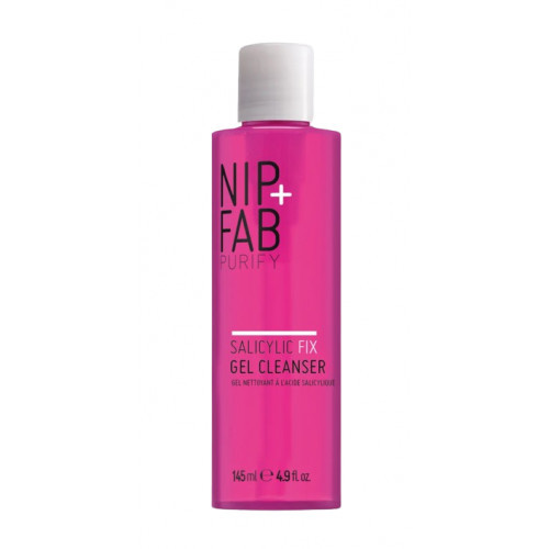 NIP + FAB Salicylic Fix Gel Cleanser Salitsüülhapet sisaldav geel näopesemiseks 145ml