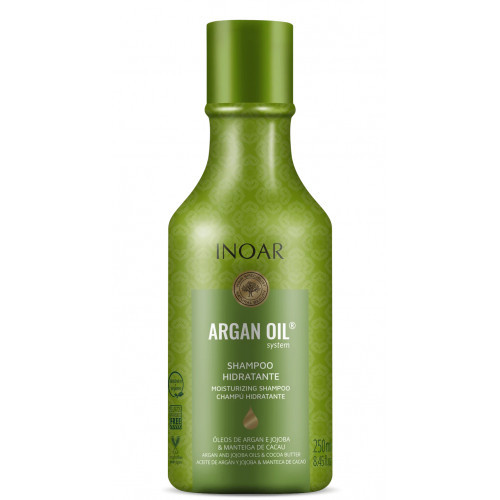 Inoar Argan Oil Shampoo Intensiivselt niisutav šampoon argaaniaõliga 240ml