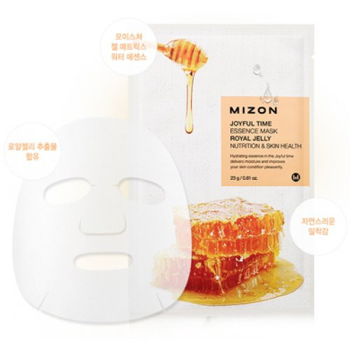 Mizon Joyful Time Essence Mask Royal Jelly Kangasmask 23g