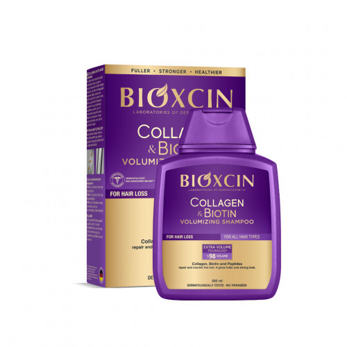 Bioxcin (Bioxsine) Collagen & Biotin Volumizing Shampoo Volüümi suurendav šampoon 300ml