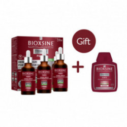Bioxcin (Bioxsine) Dermagen Forte Shampoo and Serum Set Šampoon ja seerum intensiivse juuste väljalangemise komplekti jaoks