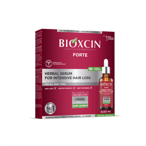 Bioxcin Dermagen Forte Serum Seerum juuste väljalangemise vastu 3x50ml