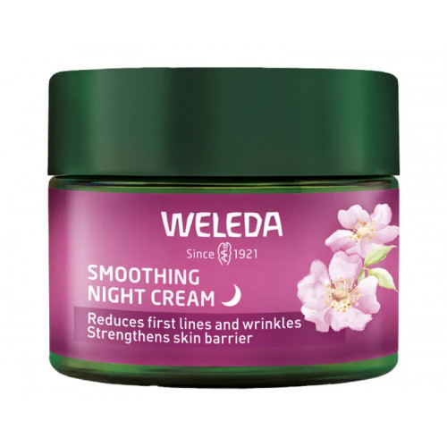 Weleda Wild Rose & White Tea Smoothing Night Cream Öine näokreem 40ml