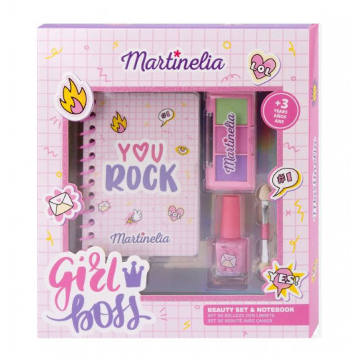 Martinelia Super Girl Notebook & Beauty Laste meigikomplekt Seatud