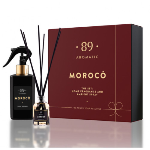 Aromatic 89 Home Fragrance & Spray Set Jõulude kodulõhnade komplekt Morocó