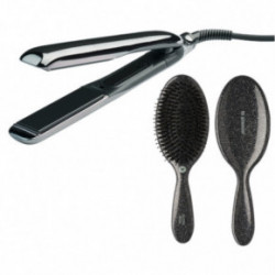 HH Simonsen True Divinity Mk2 Limited Edition Silver Set Juuste sirgendaja ja Gloss Brush komplekt