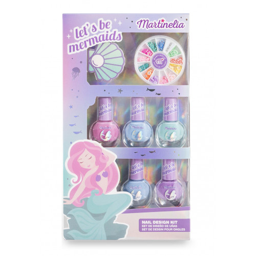 Martinelia Let's Be Mermaids Nail Design Kit Tüdrukute küünetarvikute komplekt