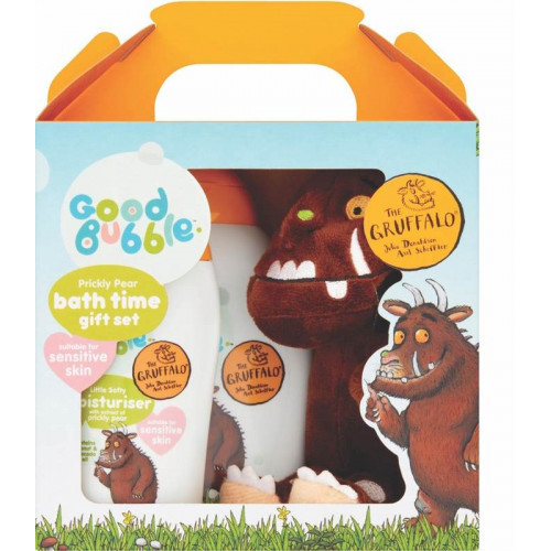 Good Bubble Gruffalo Prickly Pear Bath Time Gift Set Kinkekomplekt 250ml+100ml