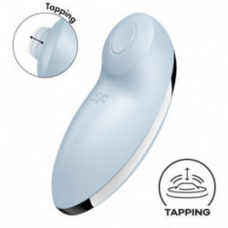 Satisfyer Tap and Climax 2 Vibrator Kliitorivibraator - stimulaator Blue