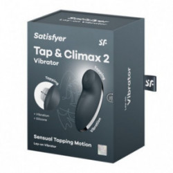 Satisfyer Tap and Climax 2 Vibrator Kliitorivibraator - stimulaator Blue
