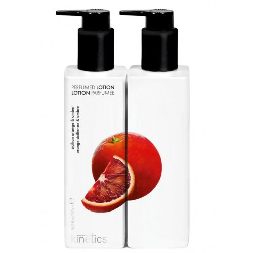 Kinetics Hand & Body Lotion Sicilian Orange & Amber Sitsiilia apelsini ja merevaiguga lõhnastatud käsi- ja kehakreem 250ml