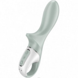 Satisfyer Air Pump Booty 3 Inflatable Anal Vibrator Anaalvibraator Green