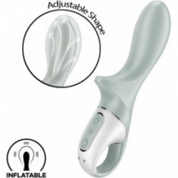 Satisfyer Air Pump Booty 3 Inflatable Anal Vibrator Anaalvibraator Green