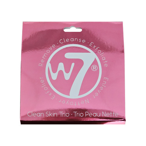 W7 Cosmetics Clean Skin Trio Pads Korduvkasutatavad puhastuskettad