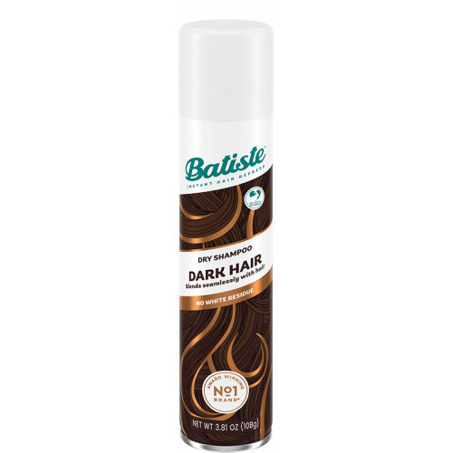 Batiste Plus Dark Hair Dry Shampoo Kuivšampoon tumedatele juustele 200ml