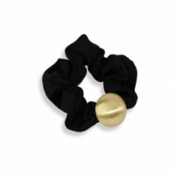 LAETI Hair Elastic Ariane Kuldse detailiga juuksekumm Black