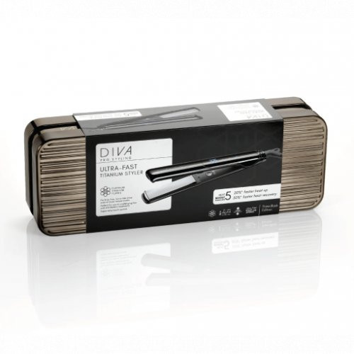 Diva Pro Styling Ultra Fast Platinum Titanium Styler Titaanplaatidega sirgendaja 1 unit