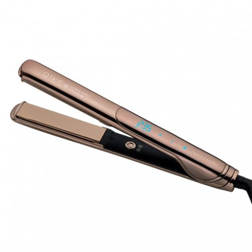 Diva Pro Styling Ultra Fast Gold Titanium Styler Titaanplaatidega sirgendaja 1 unit