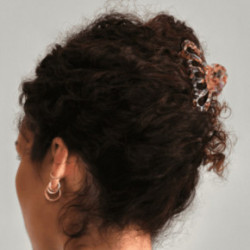 LAETI Hair Clip Anette Juukseklamber Burgundy