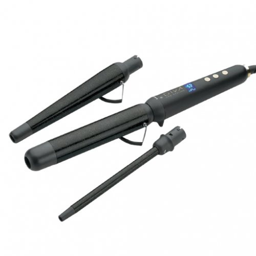 Diva Pro Styling Precious Metals Gold Dust Multi-Wand Juuste lokkimise komplekt 1 unit